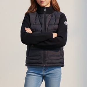 25FW 몽클레어 키즈 로고 패치 울 패딩 집업 자켓 9B00001 M1121 777-K