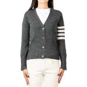 [톰브라운] 25FW (FKC001A 00011 035) 여성 클래식 사선 가디건