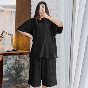 [리빌모아]남여공용 오픈 카라 플리츠 상하 세트 5C-SETH-Q057-