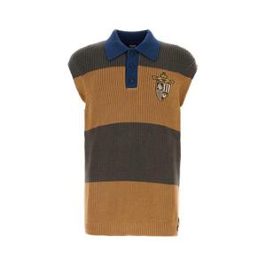 펜디 폴로 티셔츠 FZC371AU7S F1RWV SANDAL ARGILLA