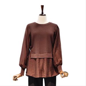 [나인스텝]레이스 뒷단추 블라우스 N25NS5303