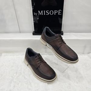 [미소페]By미소페 남성 심플 보트화 122HH437GY009 DBROWN 3_JJ