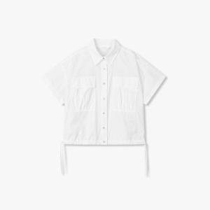 [보브]드로스트링 헴 포켓 블라우스7115260501