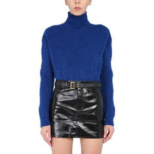 생로랑 터틀넥 639210 BLUE