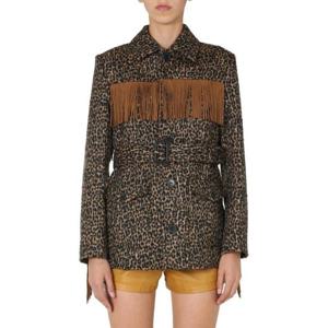 생로랑 자켓 630896 ANIMALIER