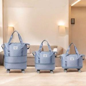 여행가방 아이러빗2단확장 보스턴백바퀴형 보조