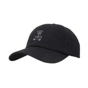 [세인트앤드류스]공용 테디베어 자수 볼캡 (831E1CPA02BK)