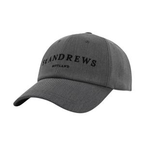 [세인트앤드류스]남성 로고 자수 레더 탭 볼캡 (811E1CP103GY)