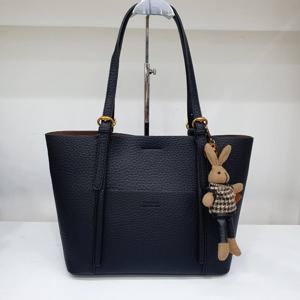 [몽크로스]토끼인형 키링 쇼퍼백 BK WT99930-7_SH