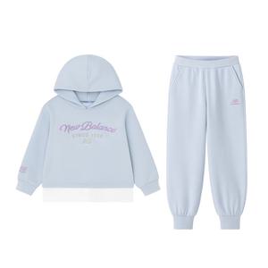 뉴발란스 NB 레이어드 셋업 키즈 트레이닝복세트 블루 NK9YD4805G-51