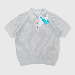 [리빌모아]남자 피넛 쿨 스카시 카라 반팔 니트티 AT-KNH-Q013-