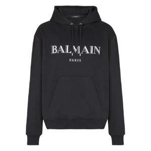 25 FW 발망 로고 프린트 후드티 FH2JR090BD28 TP441376871