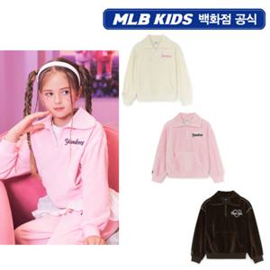 [MLB키즈PG] 스트릿 하트 여아 카라 집업 맨투맨 3종 택1 (7FMTH0254)