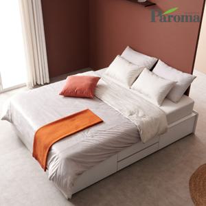 파로마 오브 무헤드 4단 서랍형 퀸사이즈 침대 Q(독립매트)