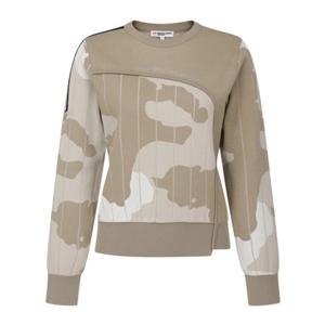 [마스터바니에디션] (421E3SR203)여성 로고 핫픽스 카모 블록 니트