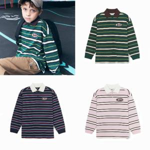 [MLB키즈DB] 스트릿 스트라이프 럭비 셔츠 3종택1 (7APQB0154)