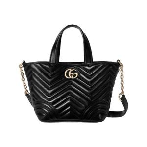 구찌 GG 마몽 미니 토트백 블랙 847386-AAFA1-1000