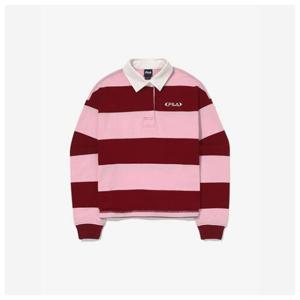 [휠라]휠라긴팔티 TQJ FS2TLG3151F-BUR 여성 럭비 카라티셔츠