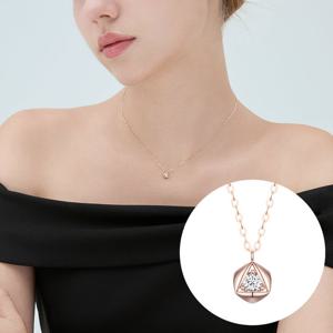 [제이에스티나] MOSAIQUE 14K 목걸이 (JJMSNQ5B8265R4400)