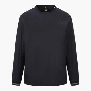 데상트골프티셔츠 JQS DP32MFBL84-BLKG 남성 긴팔 피스테 / BLACK