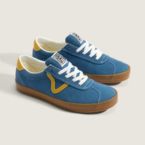 반스 VN000D6NBYL Sport Low 스포츠 로우 검솔 스니커즈 블랙 캔버스화 스웨이드 V로고 올드스쿨 내구성