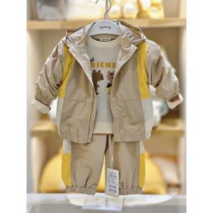 아가방 세이브존02 베이지 화섬 후드상하세트 02s533003