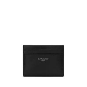 생로랑 스무스 레더 로고 남성지갑 3759460U90N 1000 Black