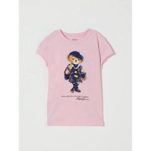 키즈 폴로 랄프로렌 티셔츠 312961230 001 Pink