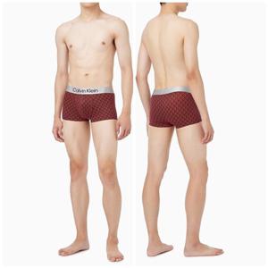 [캘빈클라인 언더웨어]남성 브러쉬드 마이크로화이버 스트레치 로우라이즈 트렁크 NB4127-34Y