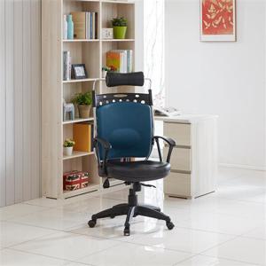 우아미가구 유인 사무실 학생 헤드레스트 요추 의자