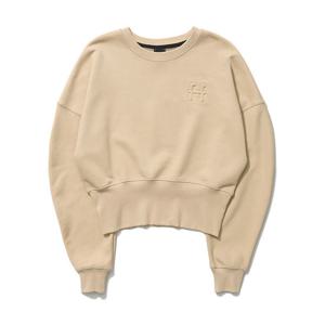 [OFFROAD] 여성 면 엠보 맨투맨 (베이지)_5I65330