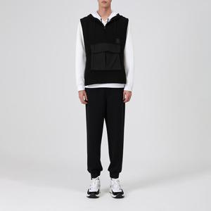 [OFFROAD] 배색아웃 포켓 후드니트 베스트_5JF3401