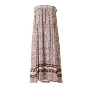 와코루 은은한 꽃나염 폴리스판 샤워가운 골프가운 WGN372WL