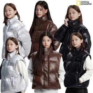 [내셔널지오그래픽키즈] 글로시 2WAY 패딩 점퍼 K254UPD020
