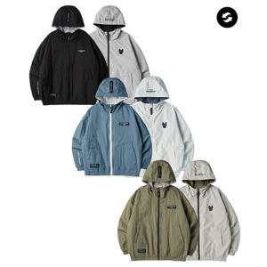 [라이프워크] 윈드 후드 리버시블 자켓_LW231JP903