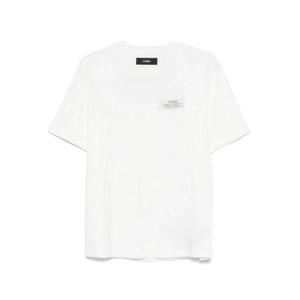 아미리 반팔 티셔츠 AMJYTE1198 IVORY White