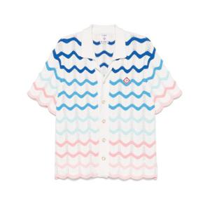 카사블랑카 반팔 셔츠 MPS25KW848 01 White