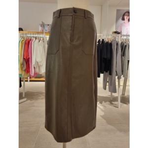 [레코브]레자 뒷트임 H라인 스커트(LC31EXSK546X)