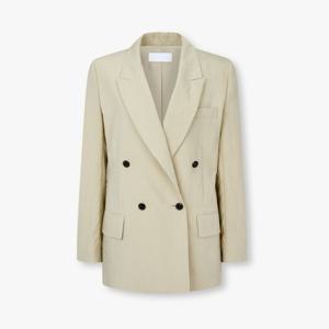 [보브]피크트 라펠 더블 브레스티드 자켓  7115310704