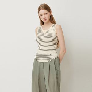 [시슬리]스트라이프 슬리브리스 니트 SAKP70541