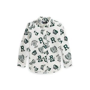 폴로 키즈 남아 2-7세 코튼 옥스포드 그래픽 셔츠(CWPOWOVB6820619999)