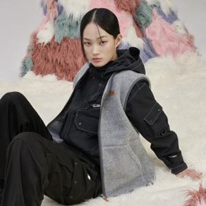 노스페이스 NJ2HR85A 여성 세미크롭 방수 바람막이 유틸리티 워터프루프 자켓