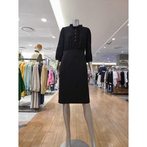 [조이너스][조이너스] 프릴넥 H라인 원피스 JAD-F8WOP-100 (P003