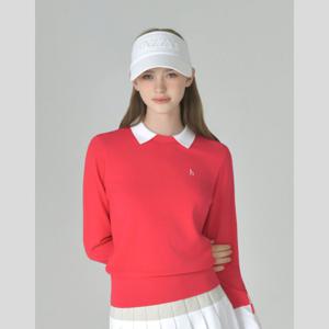 헤지스골프 BEST 여성 홑겹 카라 니트(HWSW5C617C2)