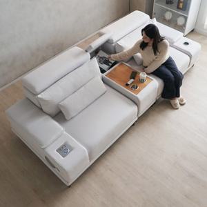 알토 모션소파 리클라이너 3인용 패브릭 고급형 바퀴없는 좌방석 확장형 (콘솔박스 일반형 포함)[무료배송혜택]