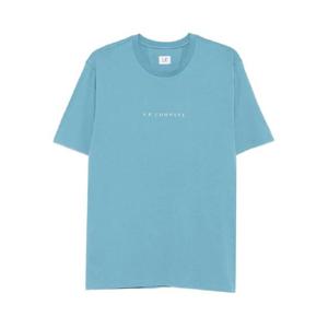 25 FW CP컴퍼니 로고 프린트 코튼 티셔츠 MTS104A005100W TP442436258