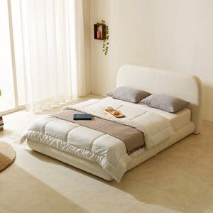 아벨린 패브릭 호텔 침대 생활방수 평상형 프레임 라지킹 LK 1800