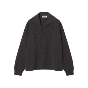 25 FW 랑방 패치 포켓 V넥 스웨터 RMPL0001K077H25 TP441589595