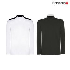 헬베스코 남성 하프넥 이너 기모 긴팔티셔츠 HOFMTS121