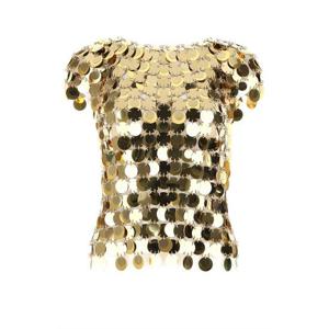 파코라반 스웨터 19AITO010PS0133 P710 Metallic